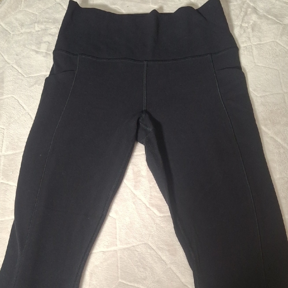 Athleta Black High-Waisted Leggings - Picture 2 of 7